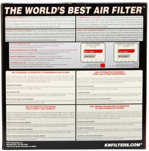 Toyota Hiace Performance Air Intake - K&N Engineering - High-Flow Drop-In Filter - `15-`18